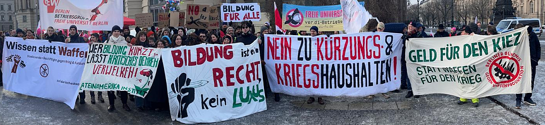 FU-Beschäftigte für eine kämpferische Gewerkschaft